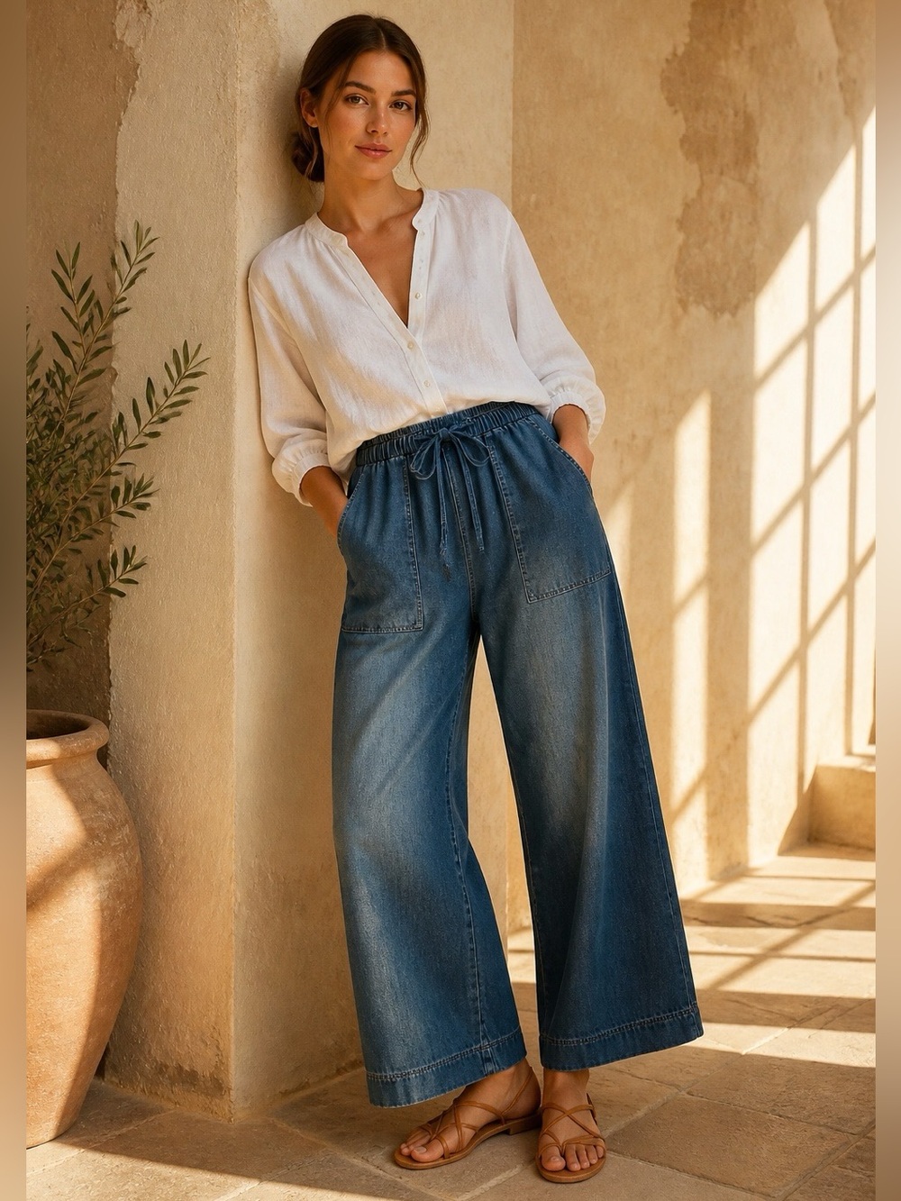 NWT Z Supply Daycation Denim Utility Pant